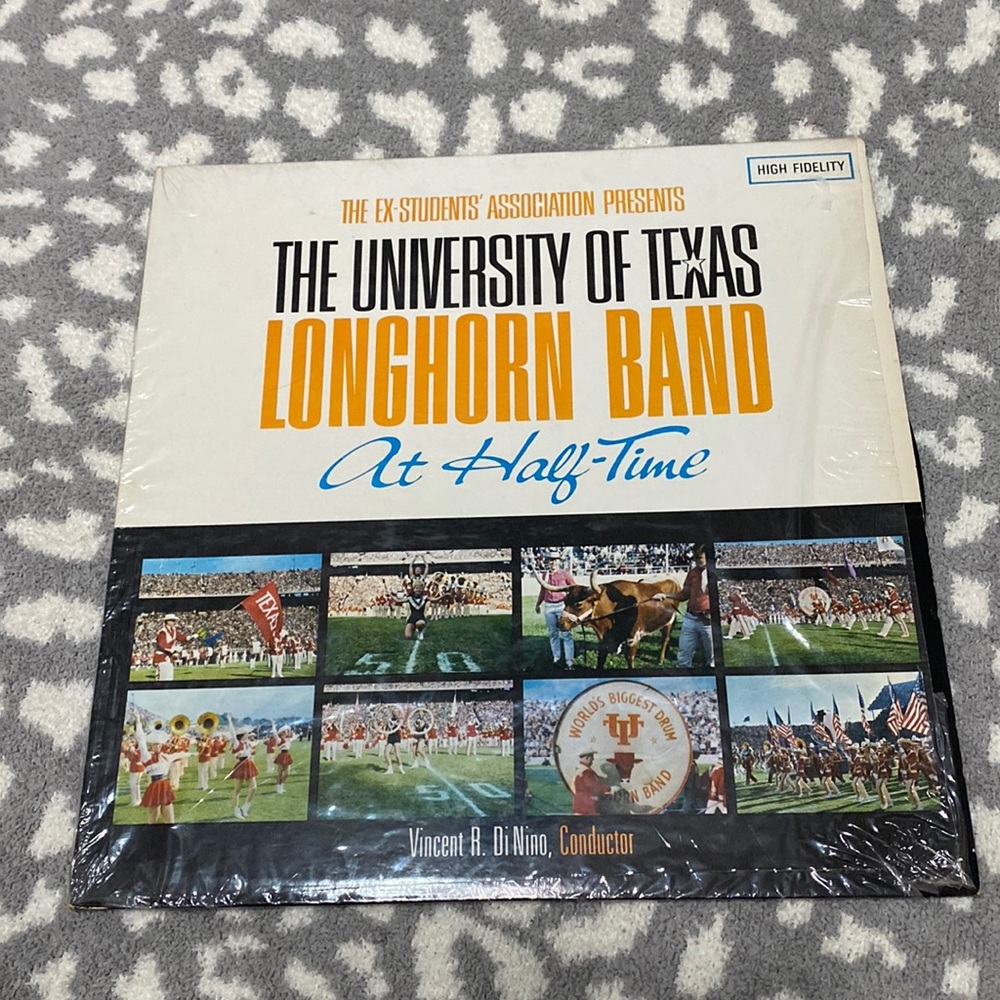 The University of Texas Longhorn Band At Half -Time